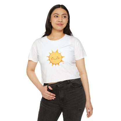 Gley Bright Sun - Cute Crop Top T-Shirt