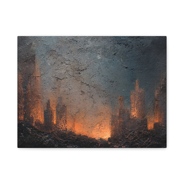 Tears Edge - Abstract Textured Wall Art