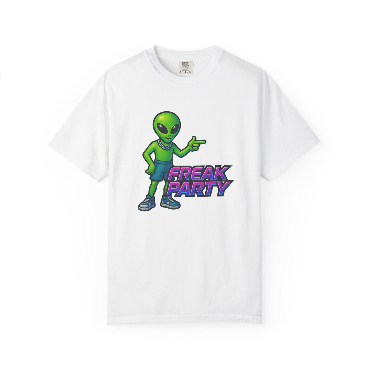 Freak Party - Y2K Alien Graphic T-Shirt