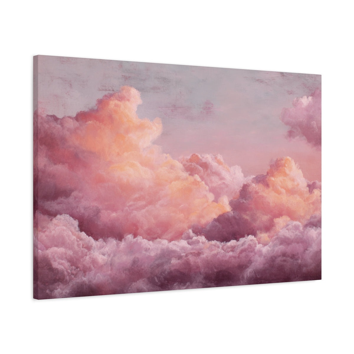 Rosy Skyscape - Pink Pastel Wall Art