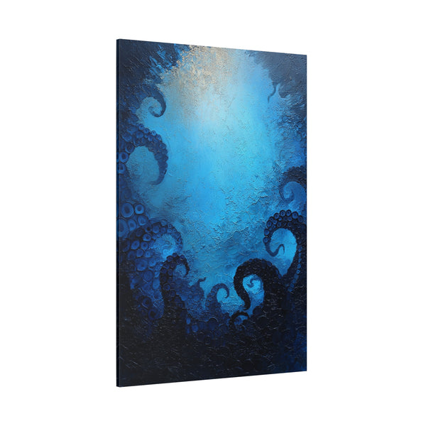 Kraken Abyss - Vertical Fantasy Wall Art