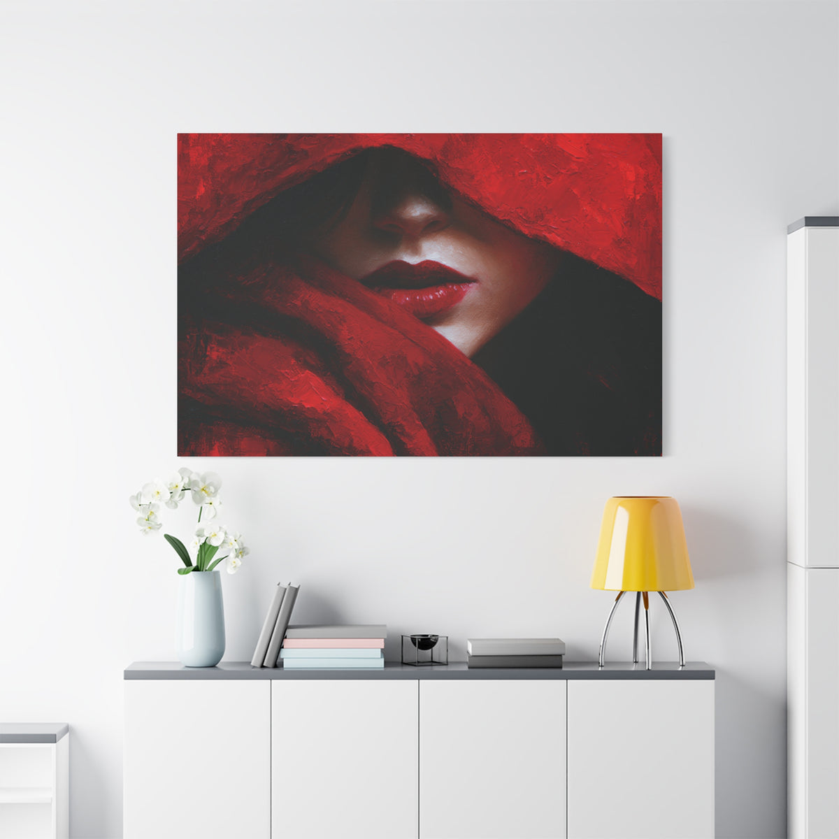 Riding Hood - Textured Fantasy Wall Art