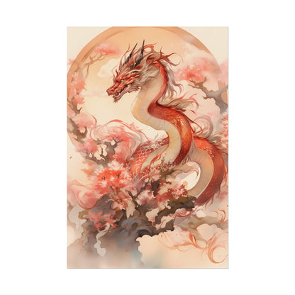 Birth of the Dragon - Chinese Art Poster