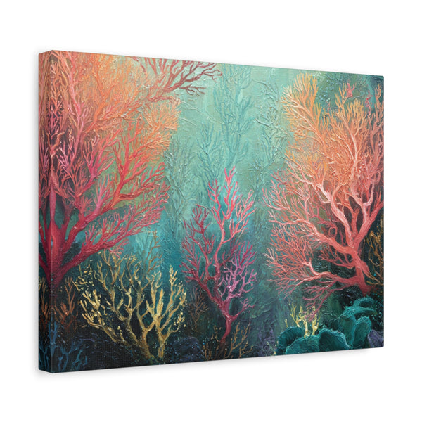 Rainbow Reef - Textured Undersea Wall Art