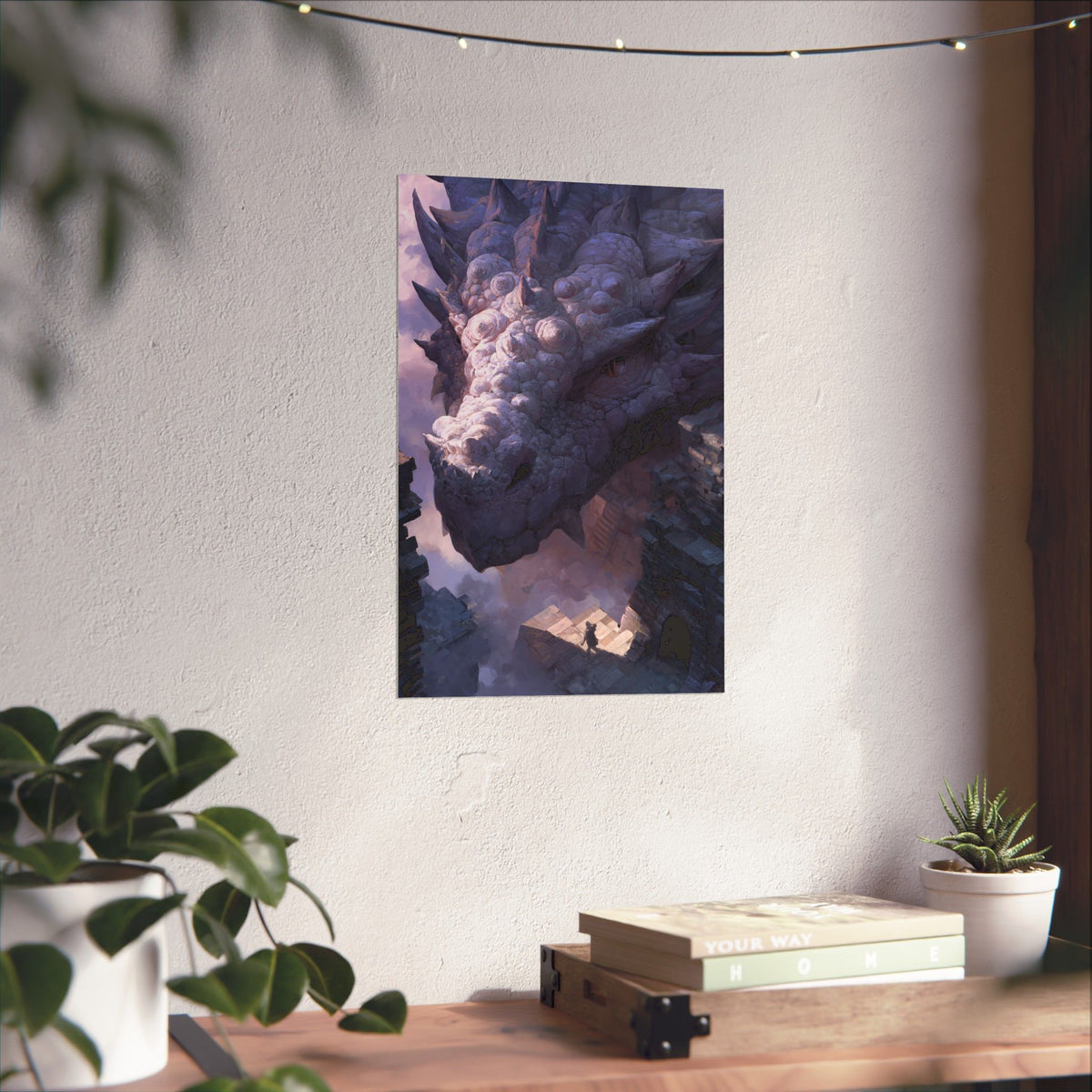 Cloud Sentry - Fantasy Dragon Poster
