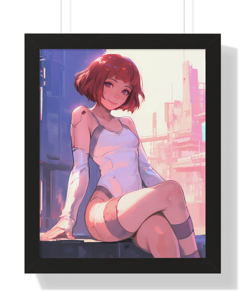 Shining Future - Anime Framed Poster