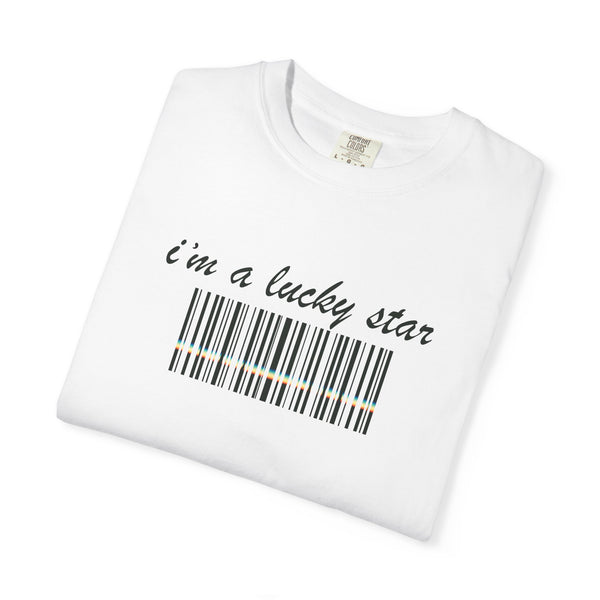 I'm a Lucky Star - Graphic Barcode T-Shirt