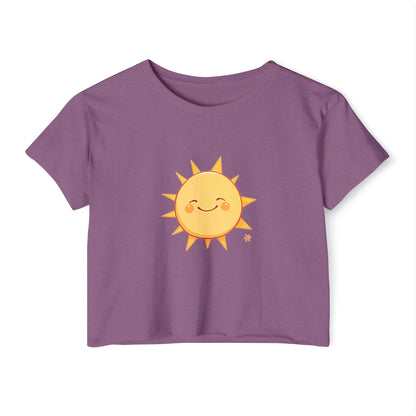 Gley Bright Sun - Cute Crop Top T-Shirt