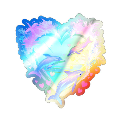 90's Summer Love - Cute Holographic Sticker