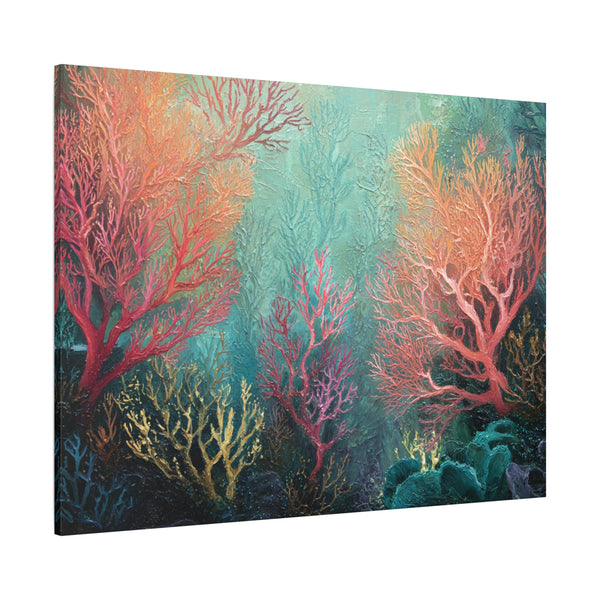 Rainbow Reef - Textured Undersea Wall Art