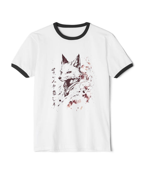 Stay Centered - Vintage Anime Fox T-Shirt