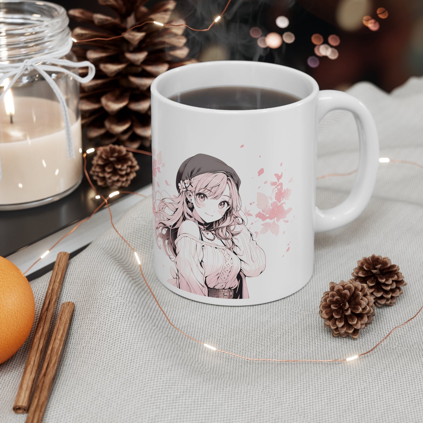 Sepia Spring - Cute Anime Mug