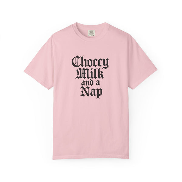 Choccy Milk and a Nap - Meme T-Shirt