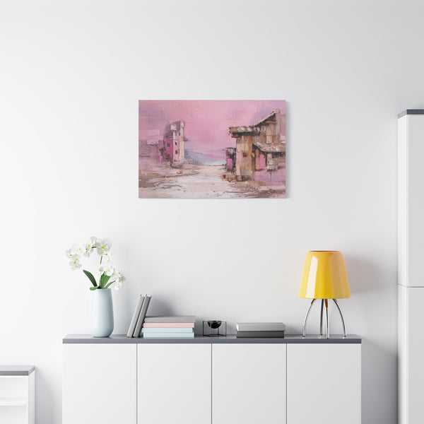 Desert Frontier - Abstract Pastel Wall Art