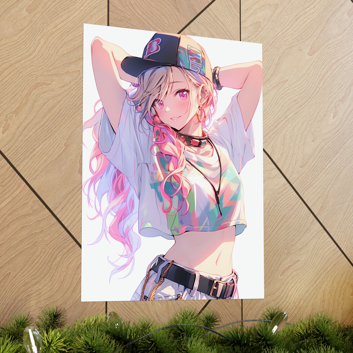Pastel Kfashion Fit - Cute Anime Girl Poster