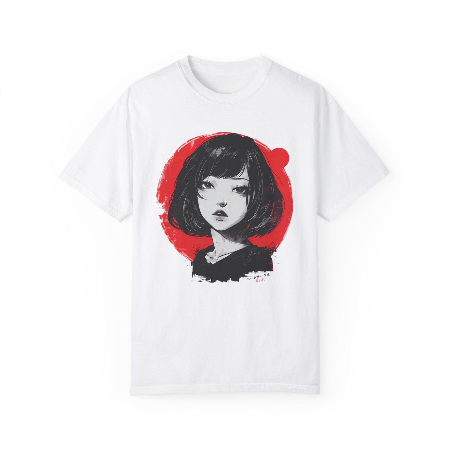 Red Moon - Retro Anime T-Shirt