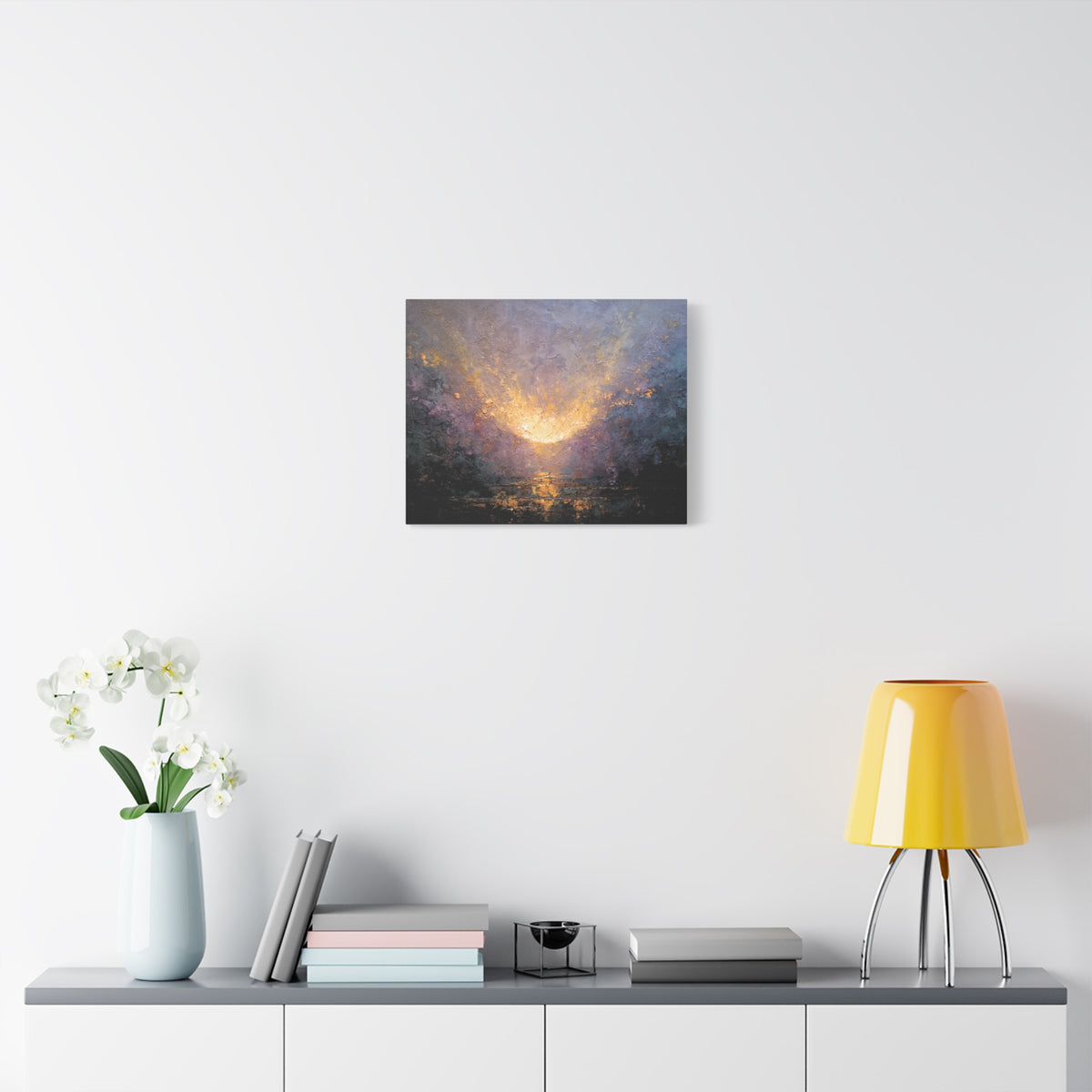 Angelic Visitation - Abstract Textured Wall Art
