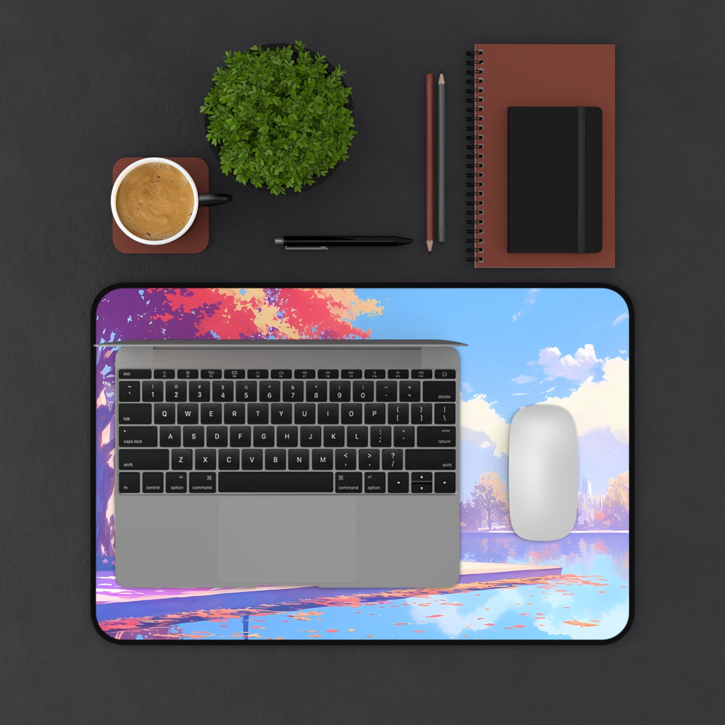 Autumn's Arrival - Fall Anime Desk Mat