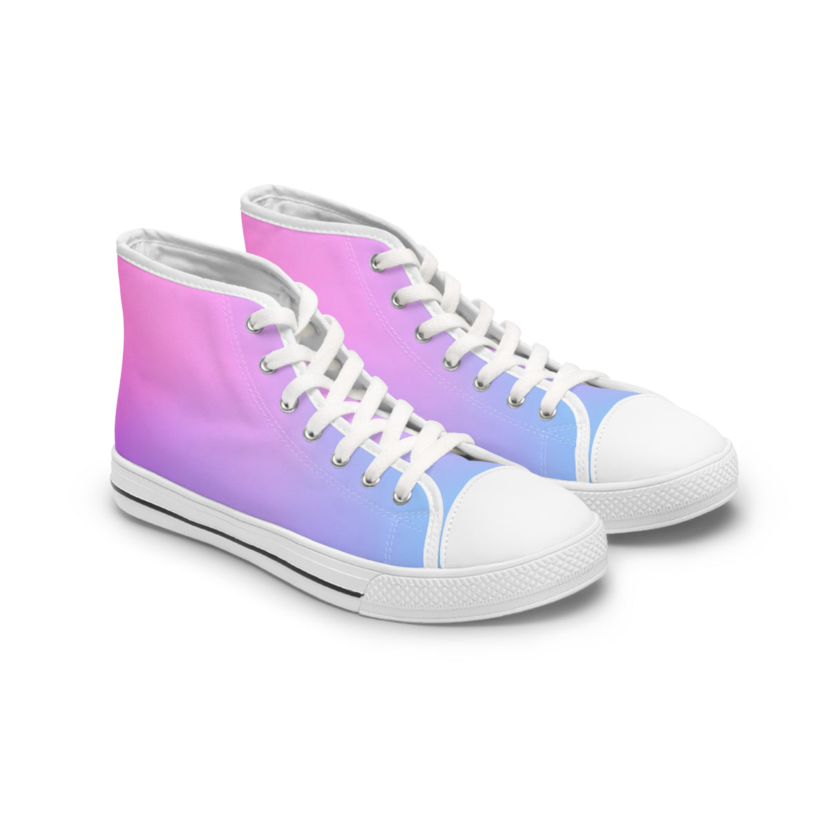Fine Night - Prismatic High-Top Sneakers