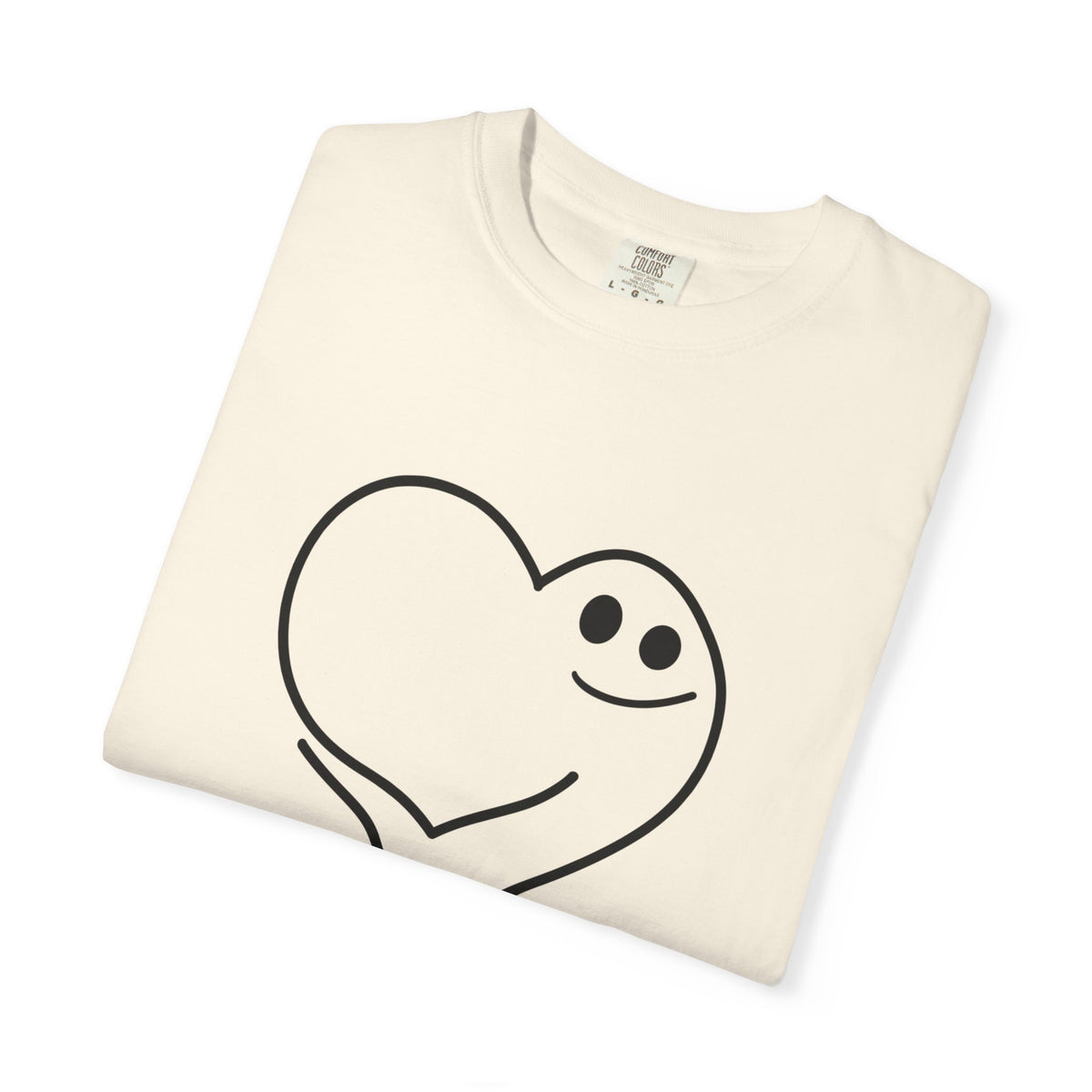 Good Vibes Heart - Cute Graphic T-Shirt
