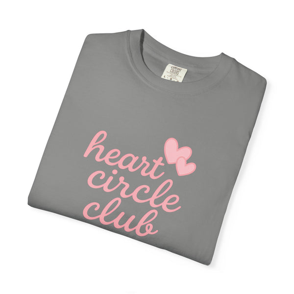 Heart Circle Club - Official Cute Graphic T-Shirt