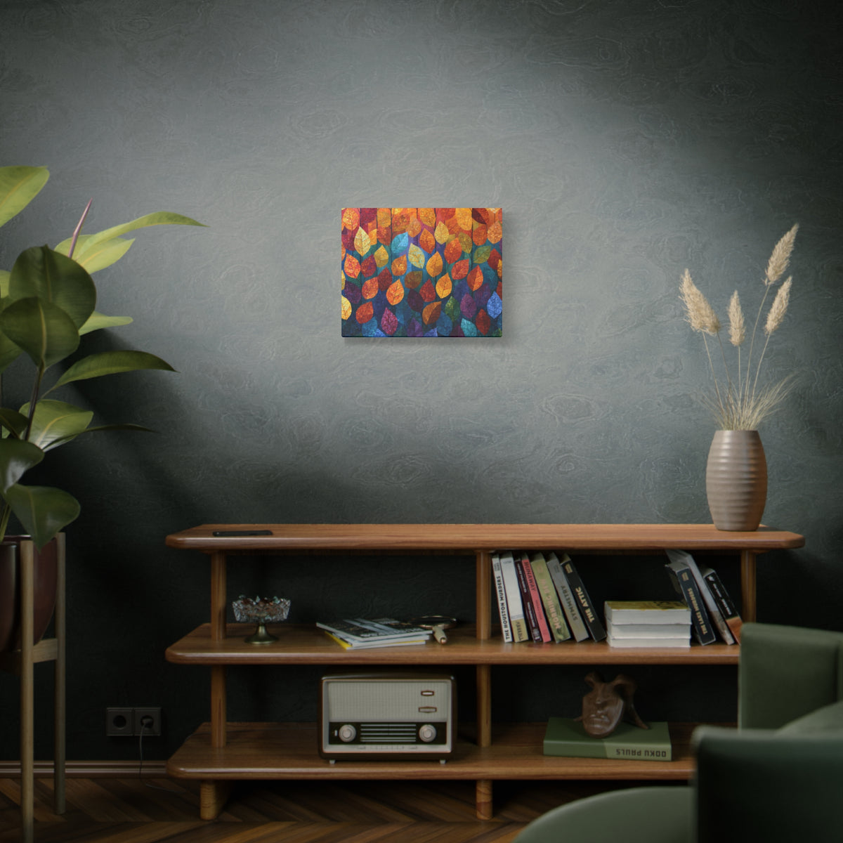 Autumn Mosaic - Textured Fall Wall Art