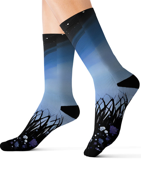 Violet Vision - Cute Fantasy Socks