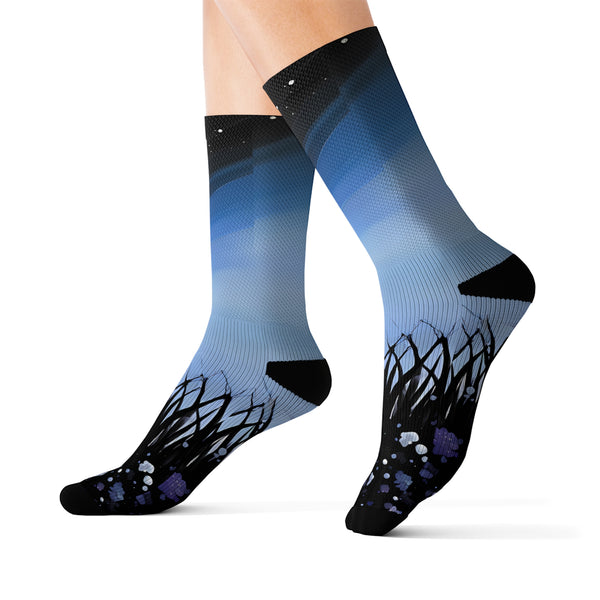 Violet Vision - Cute Fantasy Socks