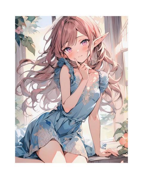 New Beginnings - Cute Fantasy Anime Poster