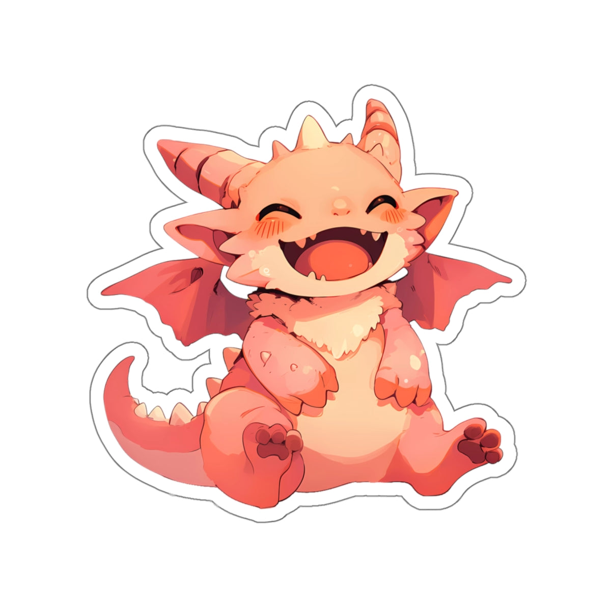 Borpo The Vault Dragon - Cute Anime Sticker