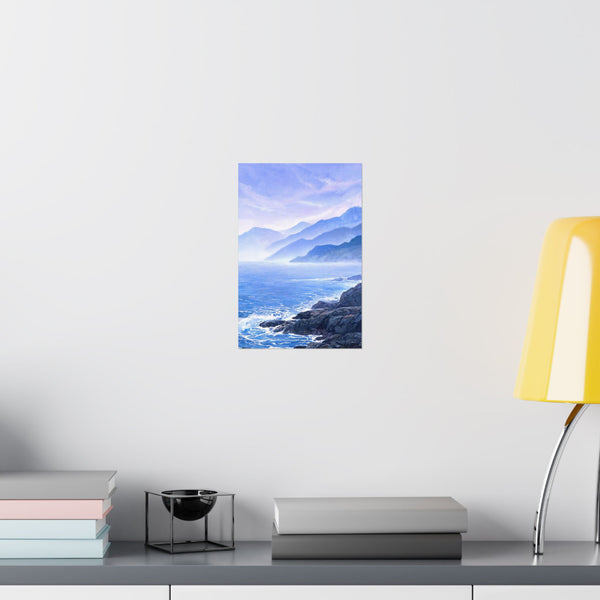 Untold Azure - Light Fantasy Poster