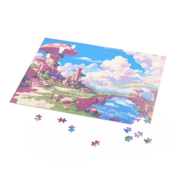 Mushroom Temples - Light Fantasy Puzzle