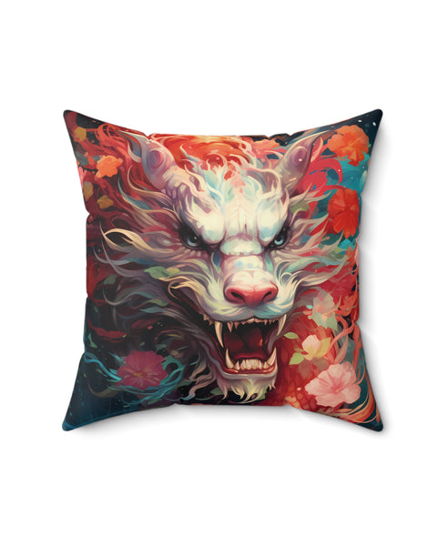 Blessed Dragon Chiwen - Anime Throw Pillow