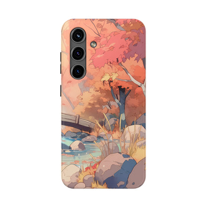 Amberglow - Anime Fall Phone Case