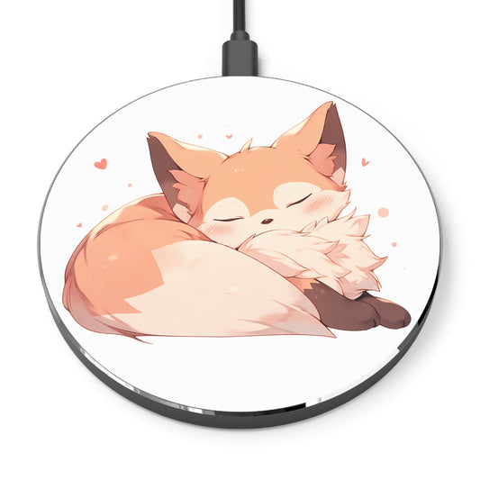 Sleepy Fox - Cute Wireless Charger