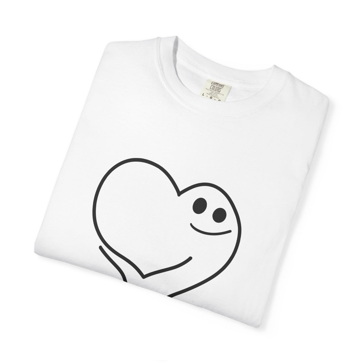 Good Vibes Heart - Cute Graphic T-Shirt