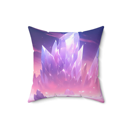 Ice Plains of Syraku - Anime Throw Pillow