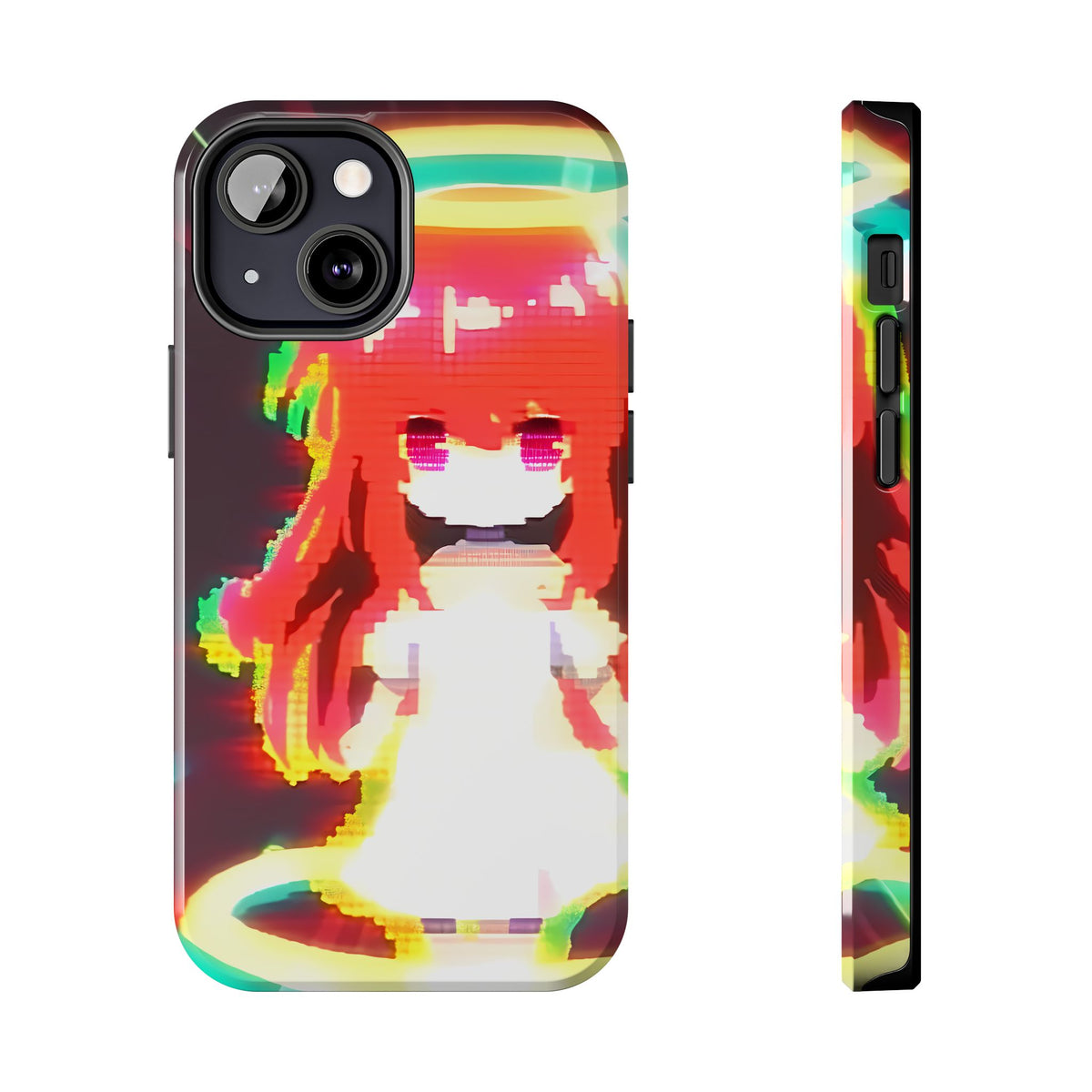 Pixelated Soul - Cute Anime Phone Case
