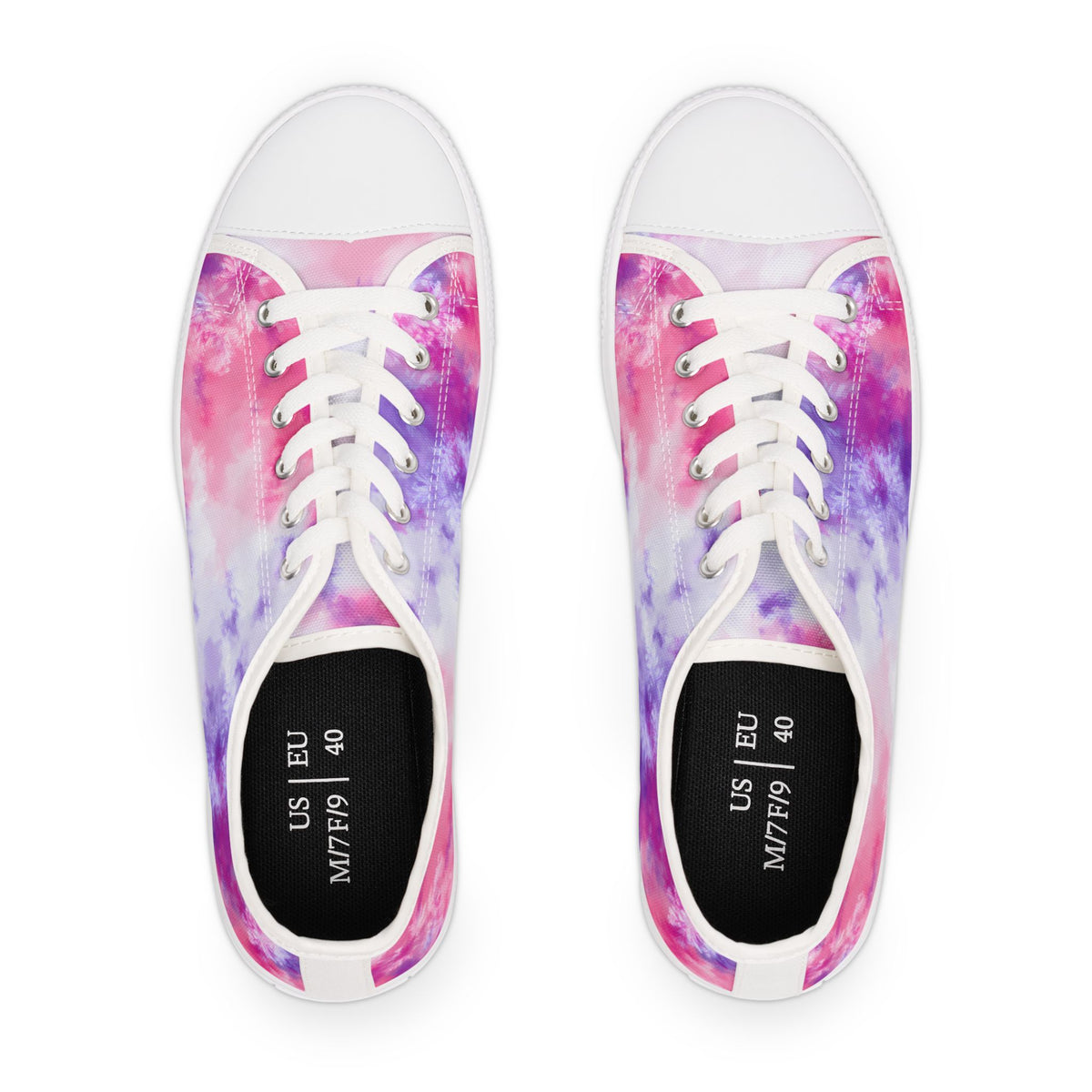 Sugar Mist - Aesthetic Tie-Dye Low Top Sneakers