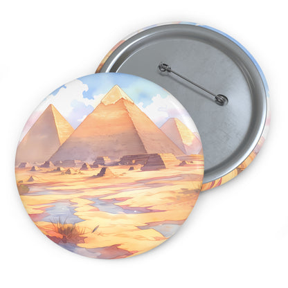 Giza Portal Genesis - Anime Button Pin