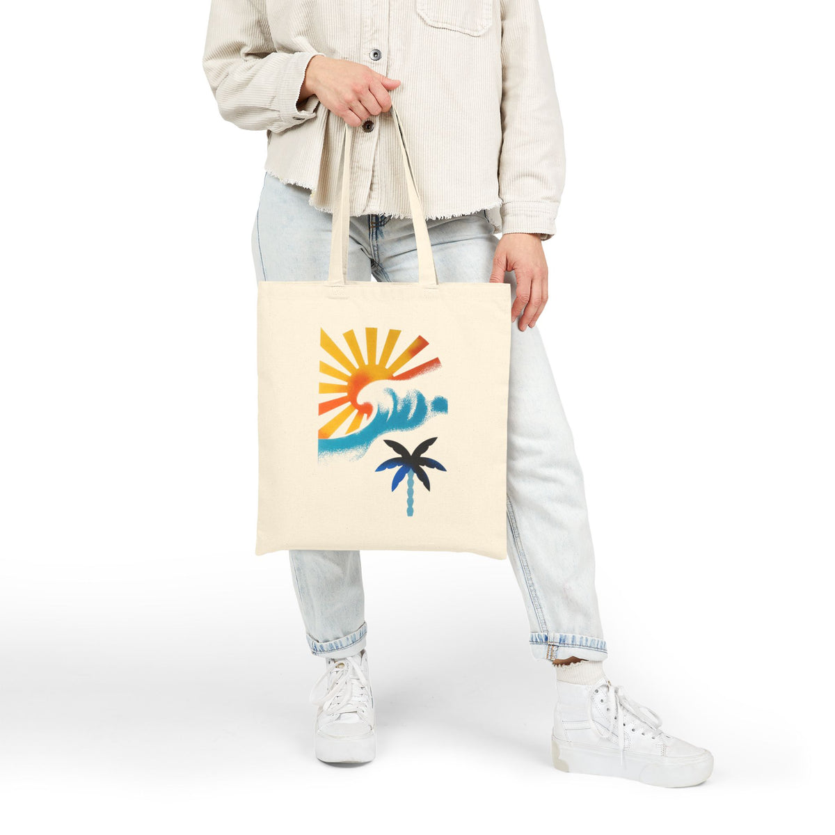 Pure Summer Energy - Cotton Canvas Tote Bag