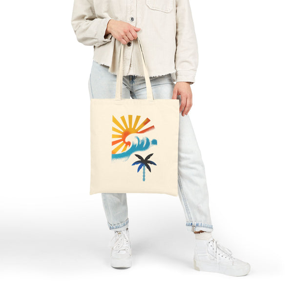 Pure Summer Energy - Cotton Canvas Tote Bag