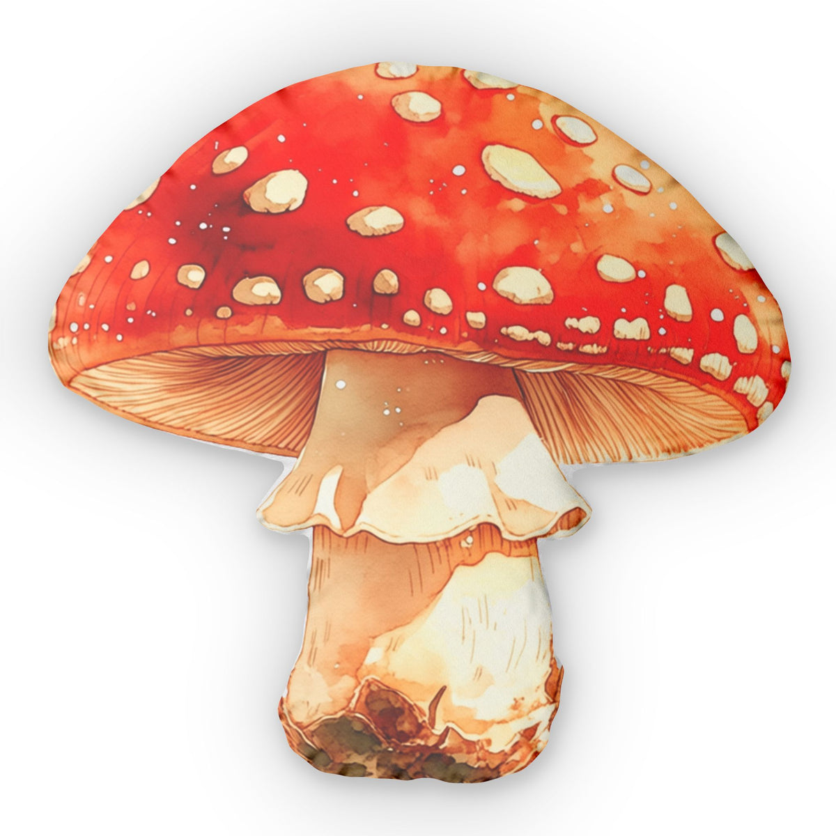 Red Amanita - Anime Magic Mushroom Pillow