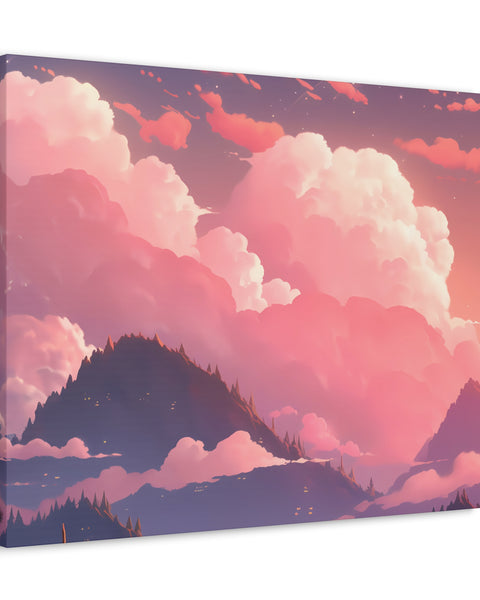 Ahrmsein Fold - Lofi Anime Canvas Print