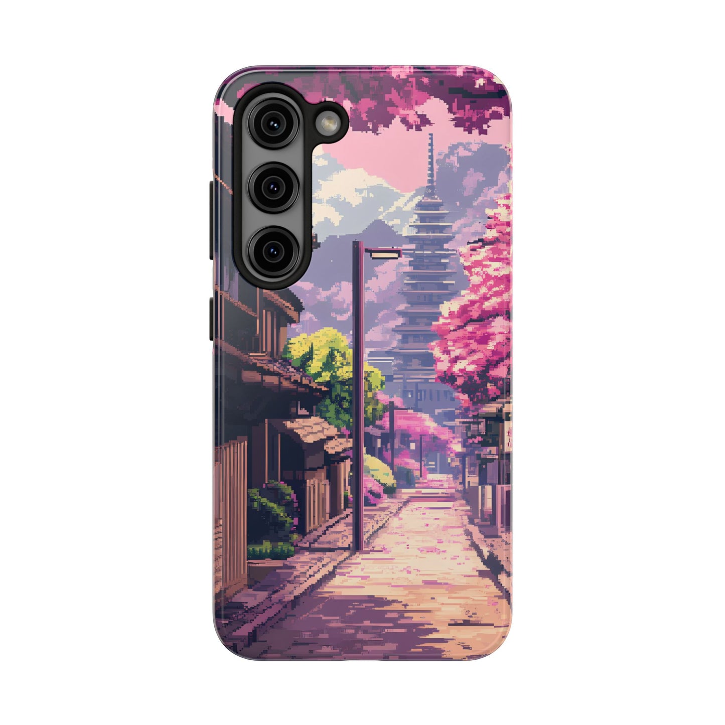 Temple Street - Anime Cherry Blossom Phone Case