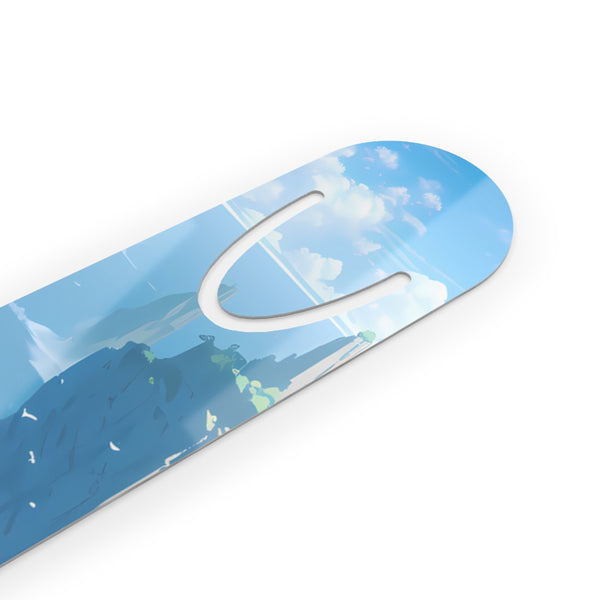 Sea Cliffs - Metal Anime Bookmark