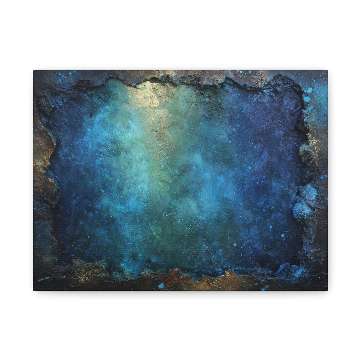Galaxy Doorway - Abstract Textured Wall Art