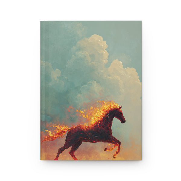 Year of the Fire Horse Hardcover Notebook