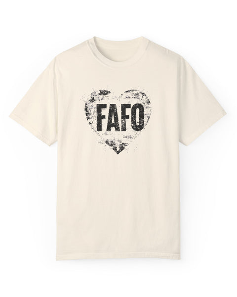FAFO With Love - Cute Military Aesthetic T-Shirt
