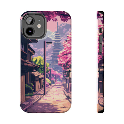 Temple Street - Anime Cherry Blossom Phone Case